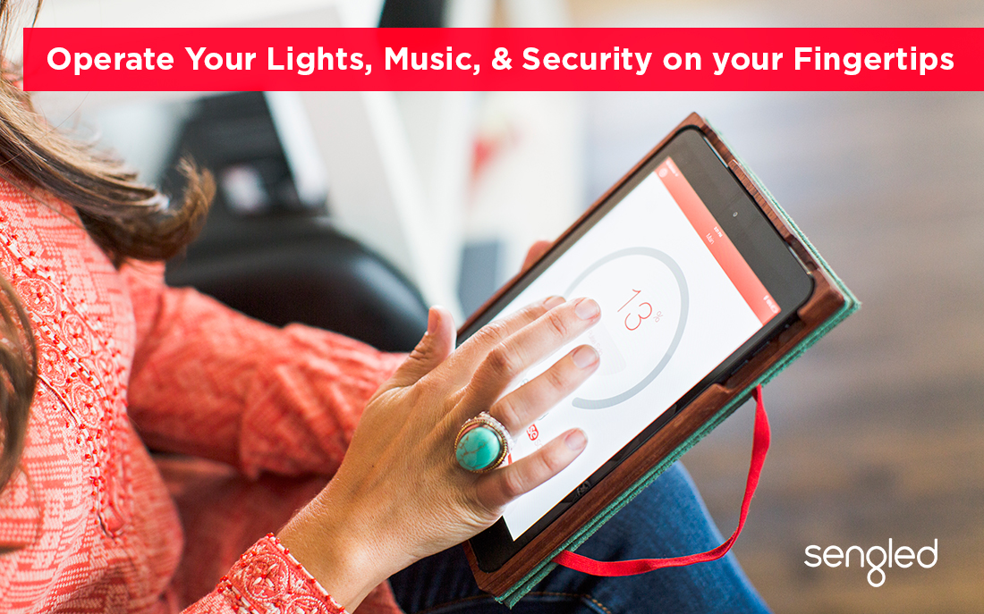 Operate Your Lights, Music, and Security on your Fingertips