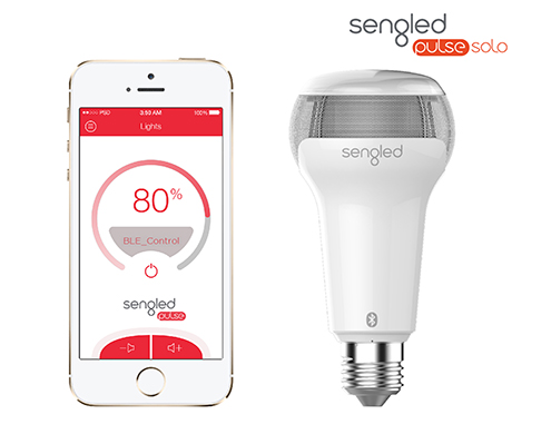 sengled solo dimmable led light bulb with jbl speakers